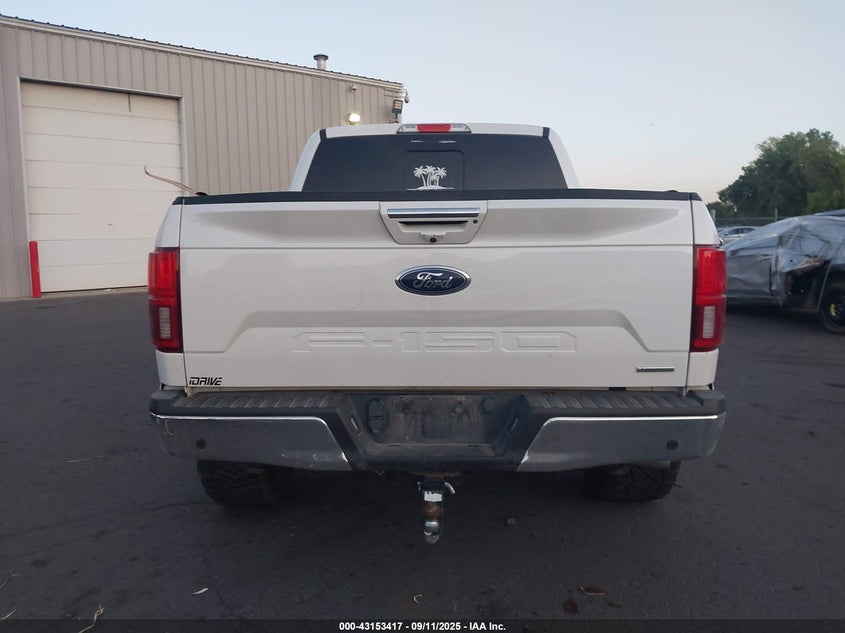 2020 Ford F-150 Lariat VIN: 1FTEW1EP8LFA42952 Lot: 43153417