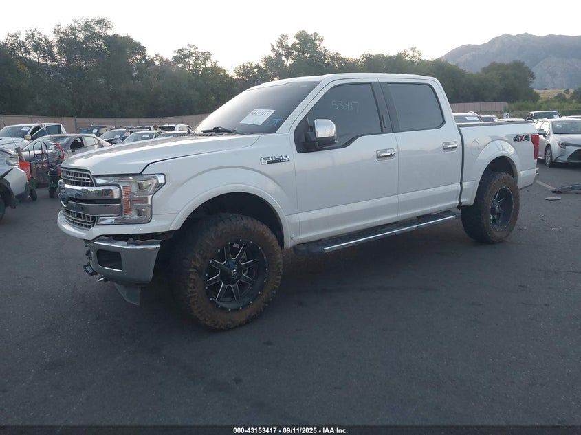 VIN 1FTEW1EP8LFA42952 2020 FORD F-150 LARIAT