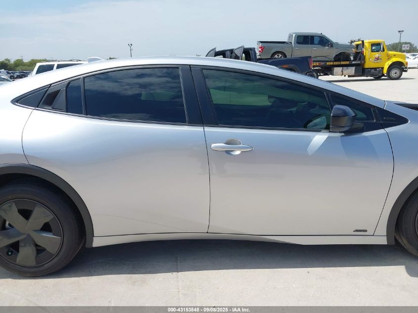 2023 Toyota Prius Le Awd-E VIN: JTDADABU2P3006731 Lot: 43153548