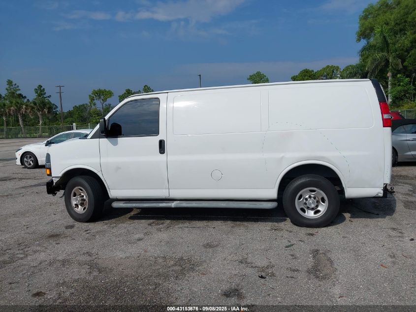 2021 Chevrolet Express Cargo Rwd 2500 Regular Wheelbase Wt VIN: 1GCWGAFPXM1249891 Lot: 43153676