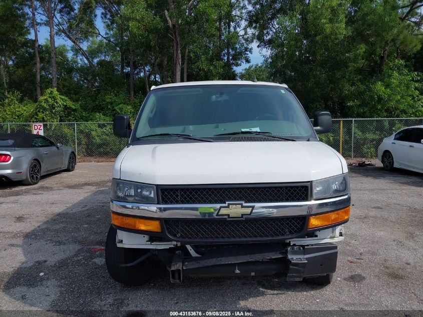 2021 Chevrolet Express Cargo Rwd 2500 Regular Wheelbase Wt VIN: 1GCWGAFPXM1249891 Lot: 43153676