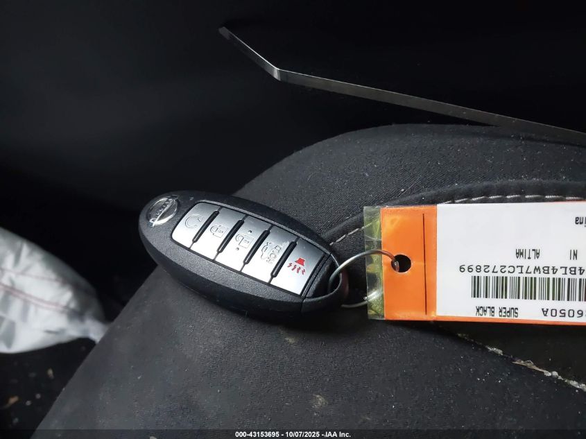 2020 Nissan Altima S Intelligent Awd VIN: 1N4BL4BW7LC272899 Lot: 43153695