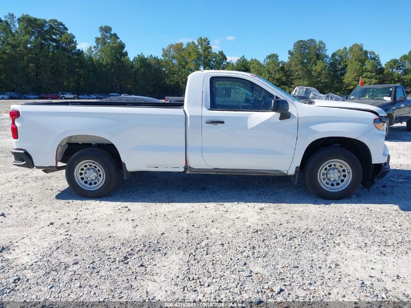2023 Chevrolet Silverado 1500 2Wd Long Bed Wt VIN: 3GCNAAED2PG155885 Lot: 43153841
