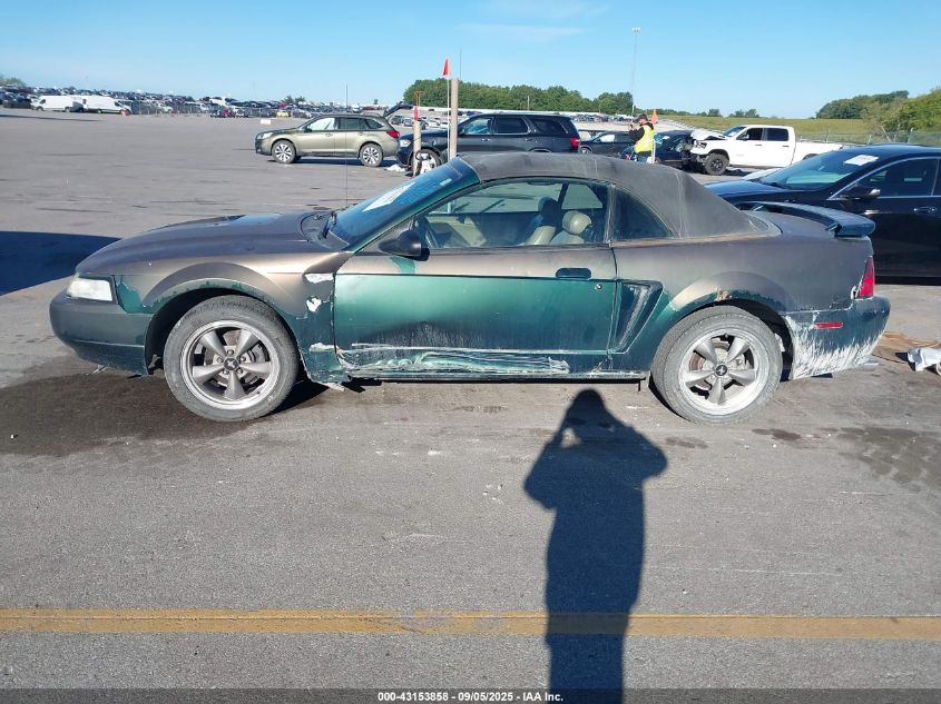 2001 Ford Mustang VIN: 1FAFP444X1F151099 Lot: 43153858