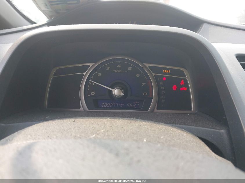 2008 Honda Civic Ex VIN: 1HGFA16848L004350 Lot: 43153860