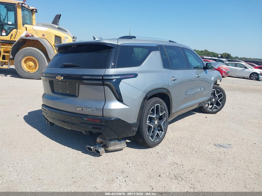 Vin: 1gnerkrsxsj297780, lot: 43648231, chevrolet traverse fwd high country 20254