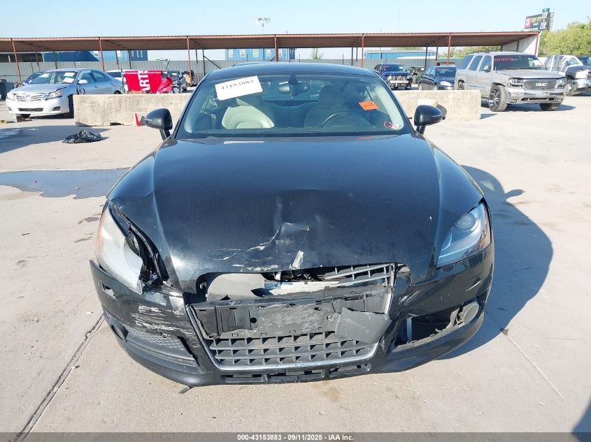 2008 Audi Tt 2.0T VIN: TRUAF38J481011600 Lot: 43153883