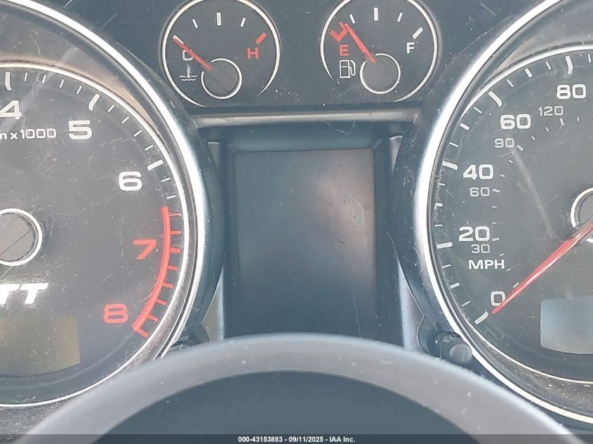 2008 Audi Tt 2.0T VIN: TRUAF38J481011600 Lot: 43153883