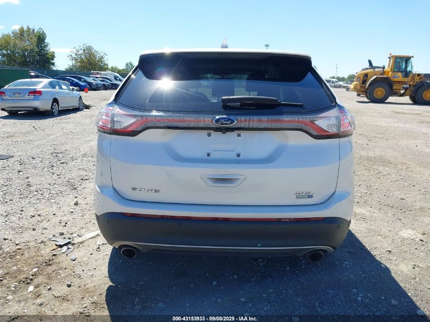 2018 Ford Edge Sel VIN: 2FMPK4J96JBC49251 Lot: 43153933