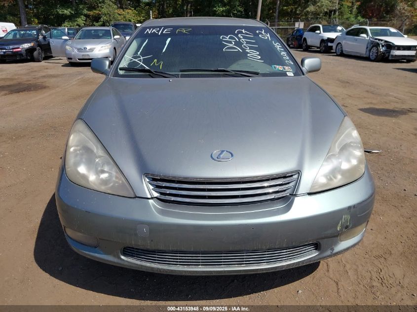2002 Lexus Es 300 VIN: JTHBF30G920075741 Lot: 43153948