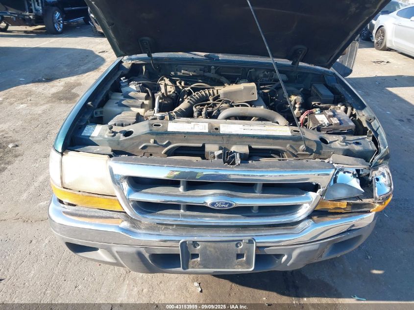 1998 Ford Ranger Xl/Xlt VIN: 1FTYR14C0WPB46658 Lot: 43153959