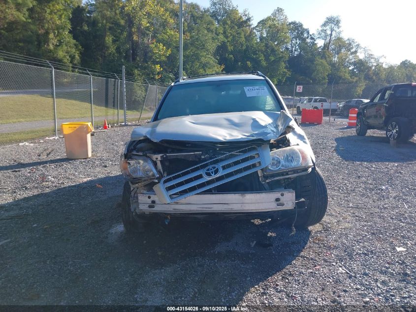 2006 Toyota Highlander Limited V6 VIN: JTEEP21A960154201 Lot: 43154026