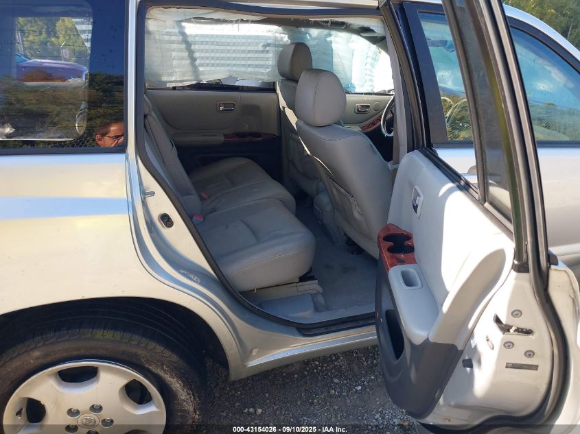 2006 Toyota Highlander Limited V6 VIN: JTEEP21A960154201 Lot: 43154026