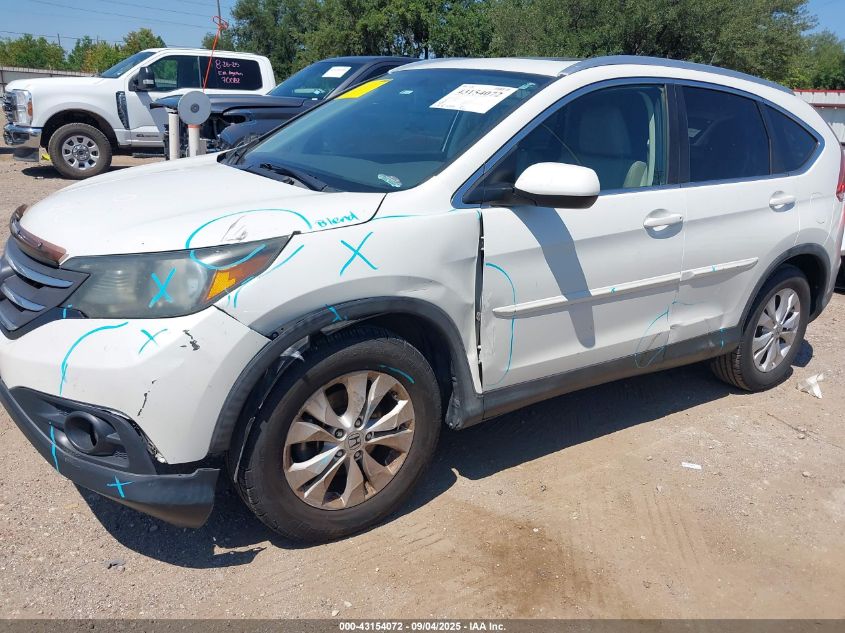 2013 Honda Cr-V Ex-L VIN: 5J6RM3H76DL005152 Lot: 43154072