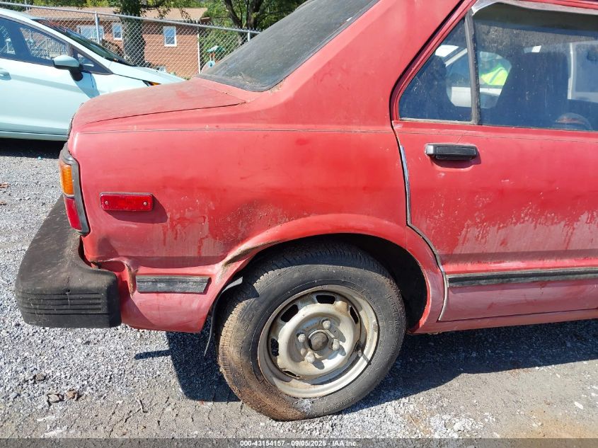 1982 Toyota Tercel Deluxe VIN: JT2AL21E3C4402733 Lot: 43154157