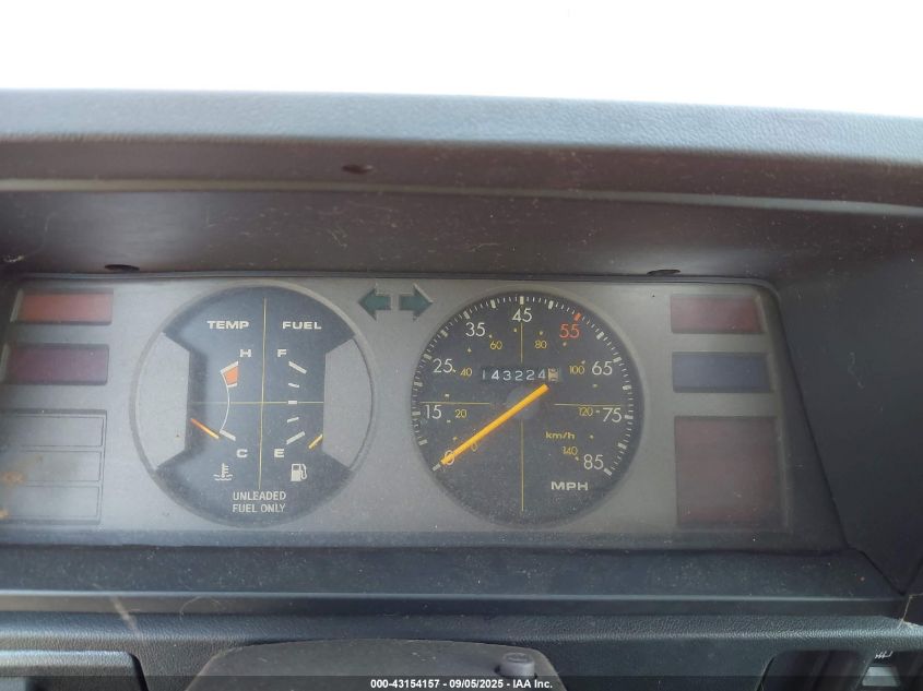 1982 Toyota Tercel Deluxe VIN: JT2AL21E3C4402733 Lot: 43154157