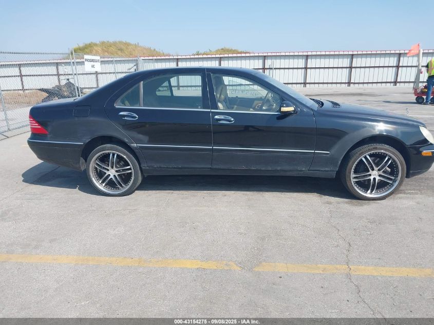 2001 Mercedes-Benz S 500 VIN: WDBNG75J81A135426 Lot: 43154275