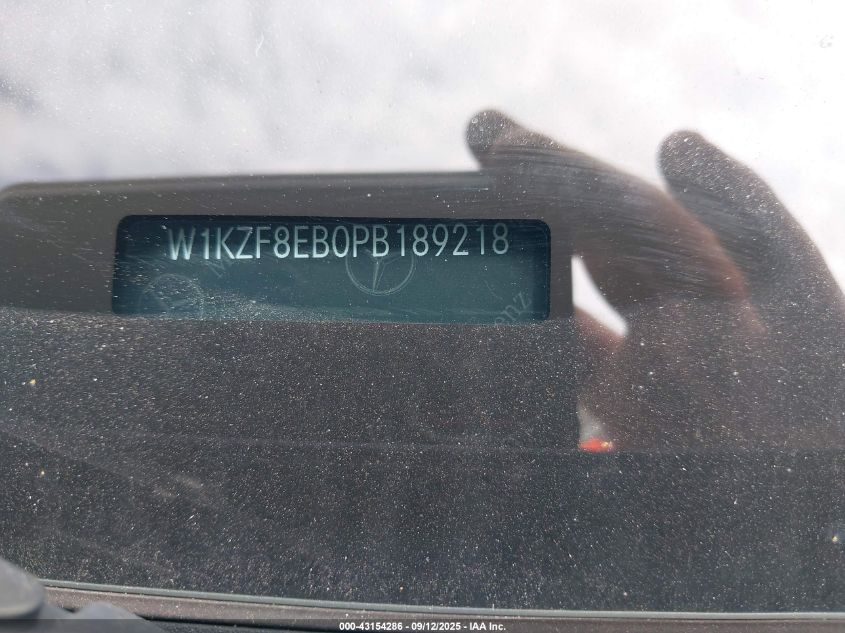 2023 Mercedes-Benz E 350 4Matic VIN: W1KZF8EB0PB189218 Lot: 43154286