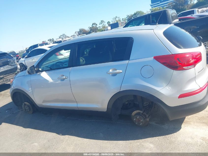 2016 Kia Sportage Lx VIN: KNDPB3AC6G7809815 Lot: 43154350