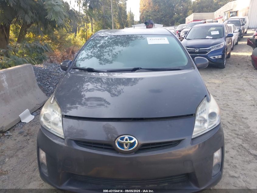 2011 Toyota Prius Three VIN: JTDKN3DU4B0249798 Lot: 43154414