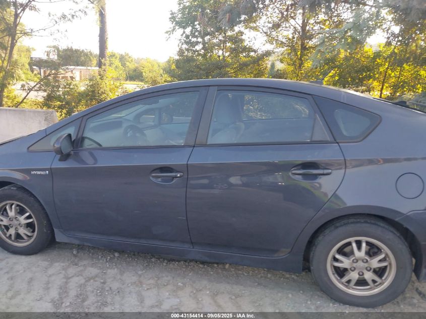 2011 Toyota Prius Three VIN: JTDKN3DU4B0249798 Lot: 43154414