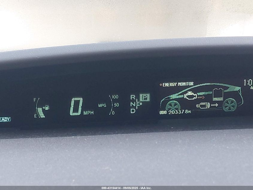 2011 Toyota Prius Three VIN: JTDKN3DU4B0249798 Lot: 43154414