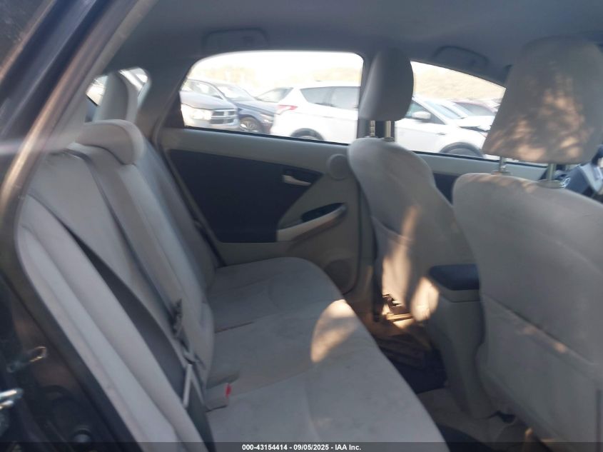 2011 Toyota Prius Three VIN: JTDKN3DU4B0249798 Lot: 43154414