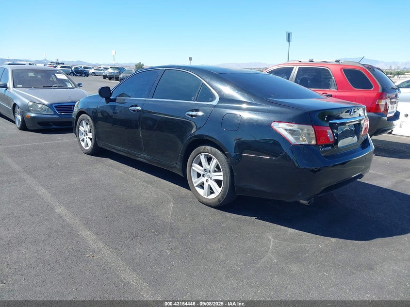 2007 Lexus Es 350 black sedan gasoline JTHBJ46G772066415 photo #4