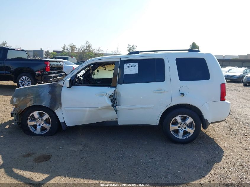 2009 Honda Pilot Ex VIN: 5FNYF38499B016674 Lot: 43154582