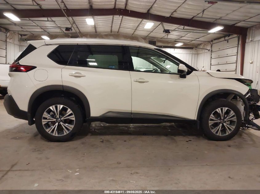 2021 Nissan Rogue Sv Intelligent Awd VIN: 5N1AT3BB0MC812037 Lot: 43154611
