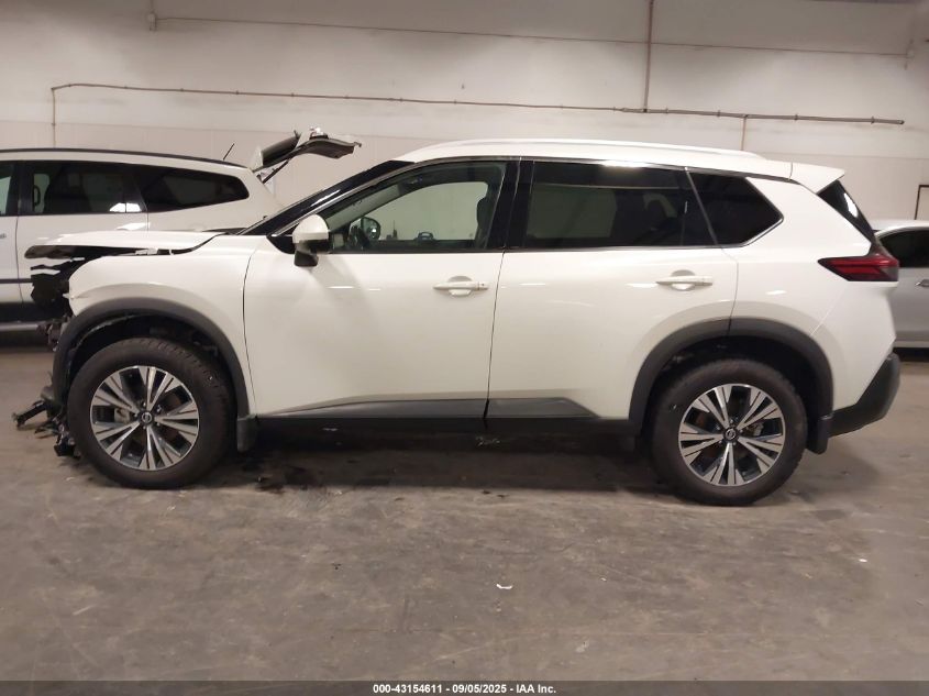 2021 Nissan Rogue Sv Intelligent Awd VIN: 5N1AT3BB0MC812037 Lot: 43154611