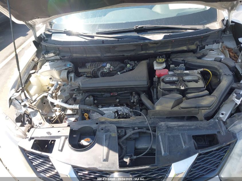 2016 Nissan Rogue Sv VIN: KNMAT2MV0GP650669 Lot: 43154665