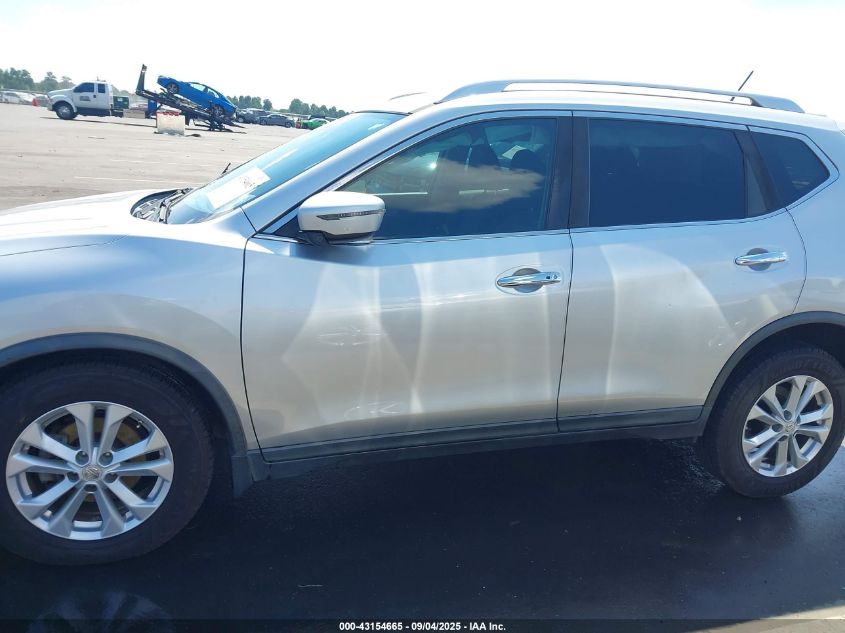 2016 Nissan Rogue Sv VIN: KNMAT2MV0GP650669 Lot: 43154665