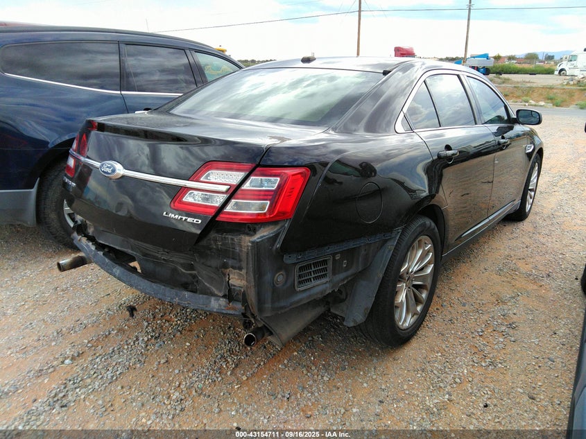 Vin: 1fahp2f86dg195788, lot: 43649063, ford taurus limited 20134