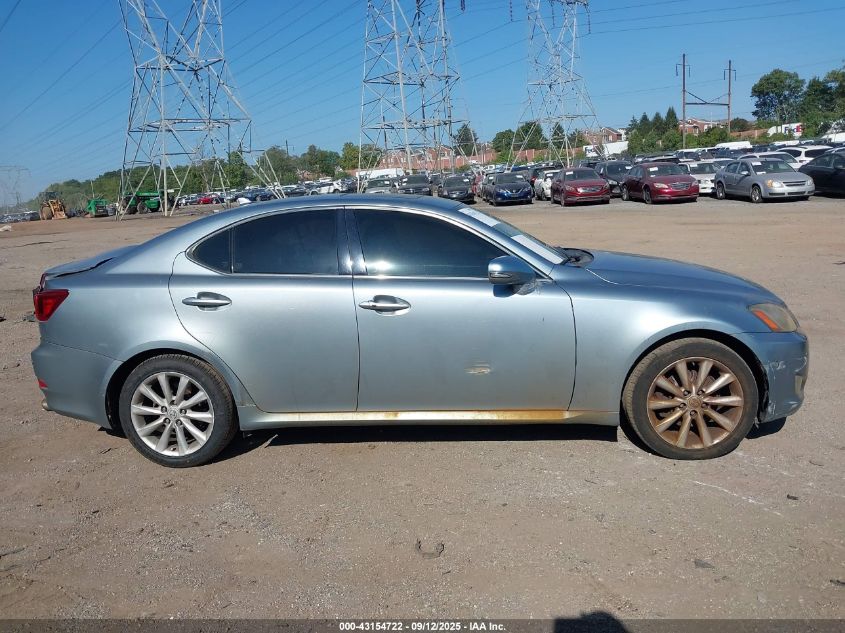 2009 Lexus Is 250 VIN: JTHCK262492028007 Lot: 43154722