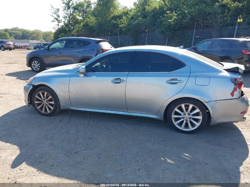 2009 Lexus Is 250 VIN: JTHCK262492028007 Lot: 43154722