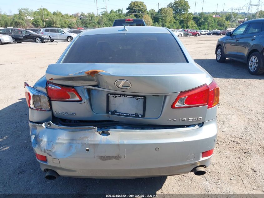 2009 Lexus Is 250 VIN: JTHCK262492028007 Lot: 43154722