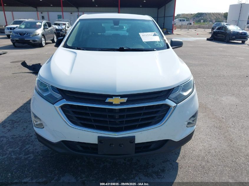 2019 Chevrolet Equinox Ls VIN: 2GNAXHEV9K6100490 Lot: 43155035