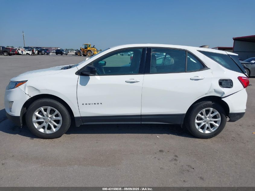 2019 Chevrolet Equinox Ls VIN: 2GNAXHEV9K6100490 Lot: 43155035