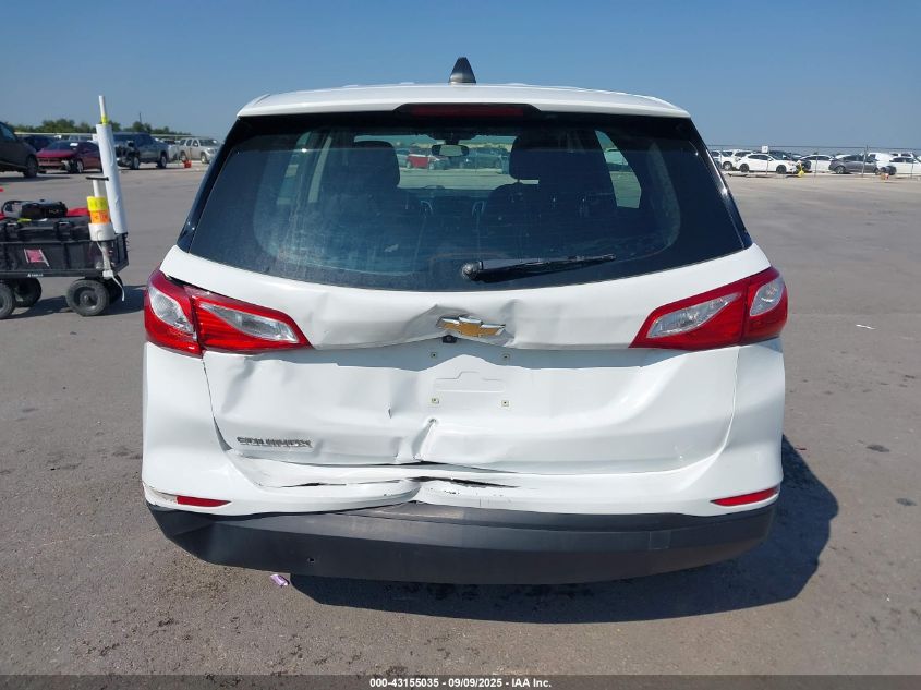 2019 Chevrolet Equinox Ls VIN: 2GNAXHEV9K6100490 Lot: 43155035
