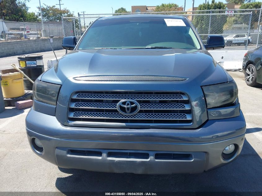 2008 Toyota Tundra Limited 5.7L V8 VIN: 5TFEV581X8X040400 Lot: 43155050