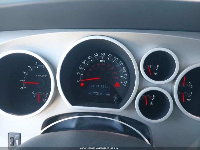 2008 Toyota Tundra Limited 5.7L V8 VIN: 5TFEV581X8X040400 Lot: 43155050