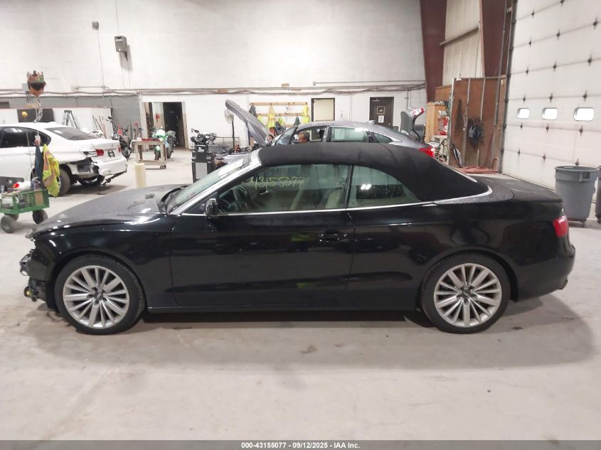 2012 Audi A5 2.0T Premium VIN: WAUCFAFHXCN007914 Lot: 43155077