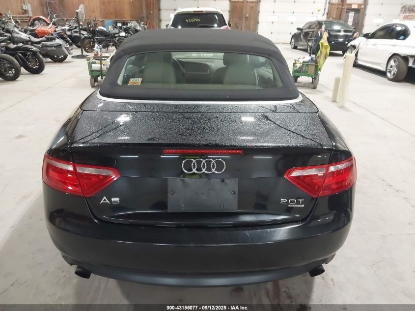 2012 Audi A5 2.0T Premium VIN: WAUCFAFHXCN007914 Lot: 43155077