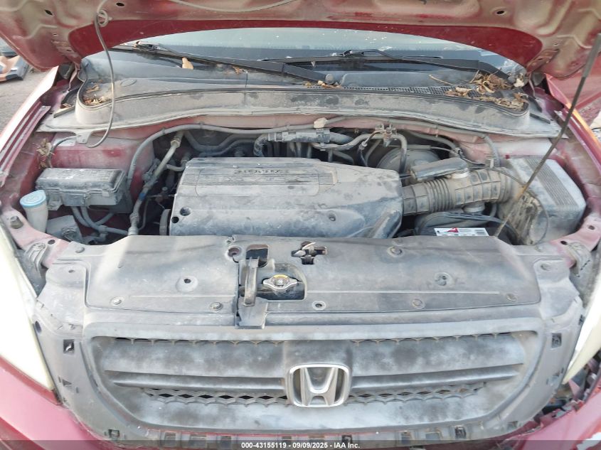 2004 Honda Pilot Ex VIN: 5FNYF18464B002552 Lot: 43155119