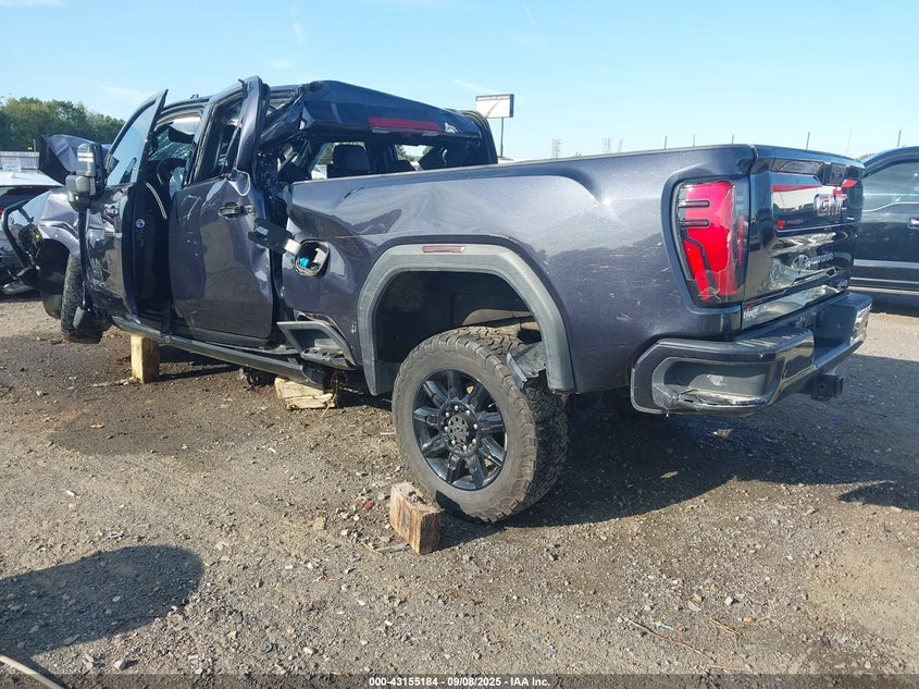 2024 GMC Sierra 2500Hd 4Wd Standard Bed At4 black truck diesel 1GT49PEY2RF255497 photo #4