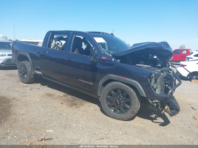 2024 GMC Sierra 2500Hd 4Wd Standard Bed At4 black truck diesel 1GT49PEY2RF255497 photo #1