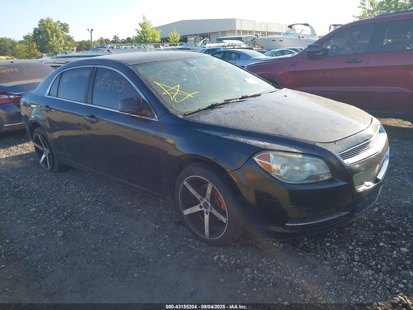 2010 Chevrolet Malibu Lt black sedan flexible 1G1ZC5E07AF187457 photo #1