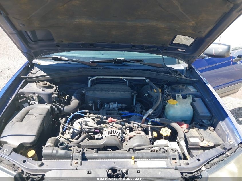 2004 Subaru Forester 2.5Xs VIN: JF1SG65634H761445 Lot: 43155214