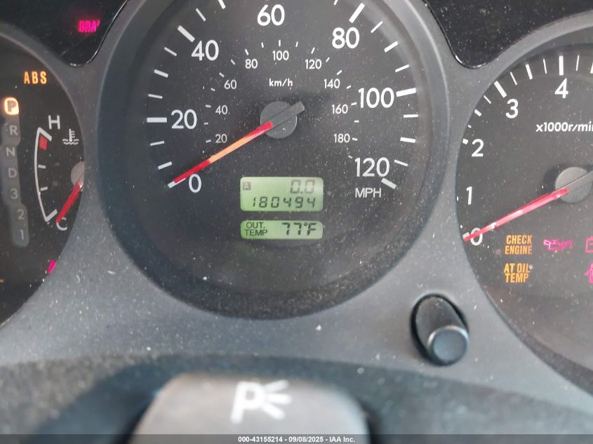 2004 Subaru Forester 2.5Xs VIN: JF1SG65634H761445 Lot: 43155214